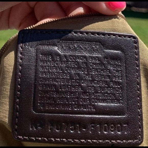 Authentic Coach Boho Style Purse - Picture 6 of 7